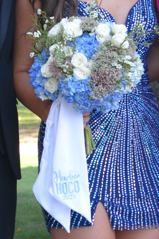 Medium Premium Bouquet & Boutonniere Combo