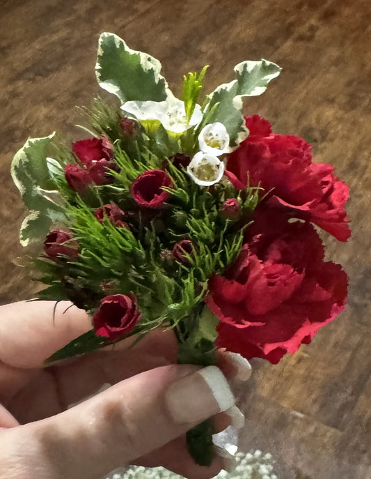 Greenland Fall Festival-Small-Child Sized Wrist Corsage & Boutonniere Combo