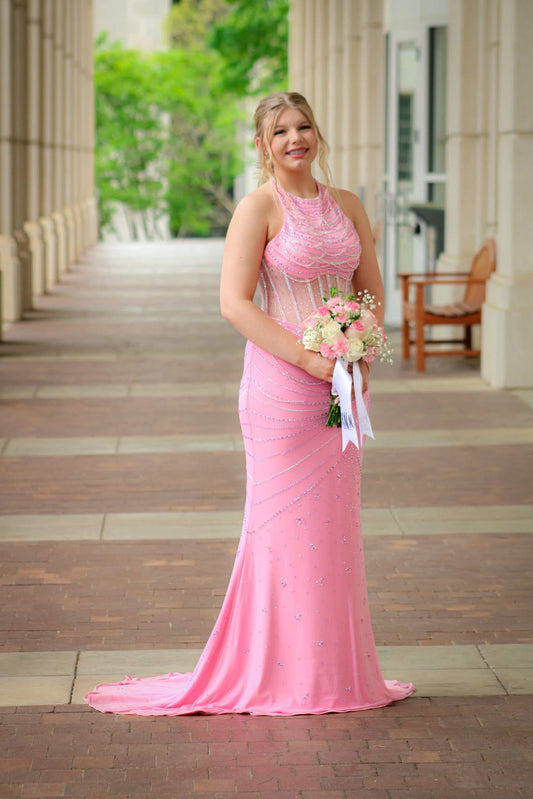 Medium Bouquet Boutonniere Combo: Roses OR Carnations