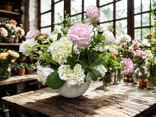 Small Hydrangea Arrangement
